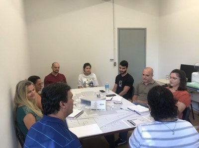 Parte dos membros esteve reunido para discutir as próximas ações da CPA. 