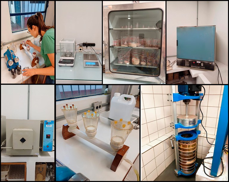 Laboratório de Sedimentologia e Pedologia Laboratório de Sedimentologia e Pedologia