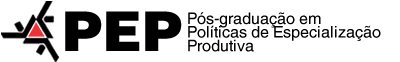 Pós-graduação em Políticas de Especialização  Produtiva