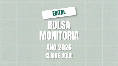 Editais Bolsa Monitoria