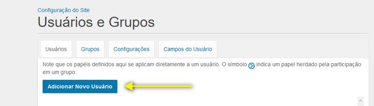 Adicionar usuário