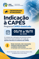 CAPES atualiza período de indicação de bolsistas do Programa CAPES Global.edu