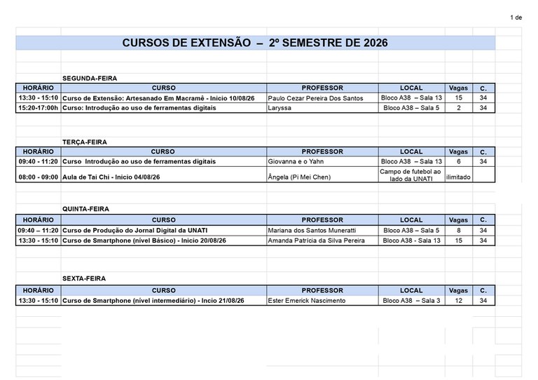 Divulgação cursos de extensão 2 semestre 2026 .jpg Divulgação cursos de extensão 2 semestre 2026 .jpg