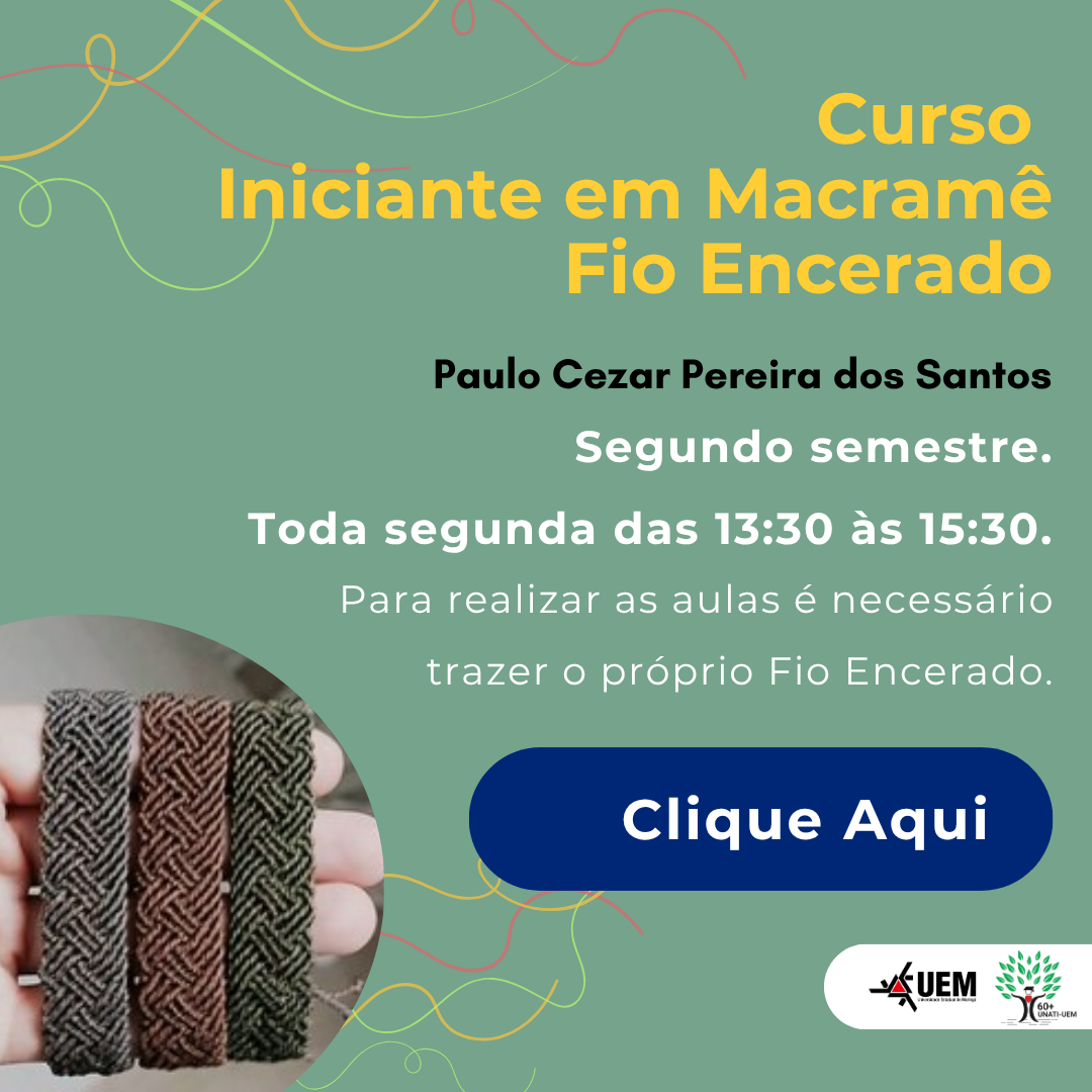 Curso Iniciante em Macramê fio encerado - png